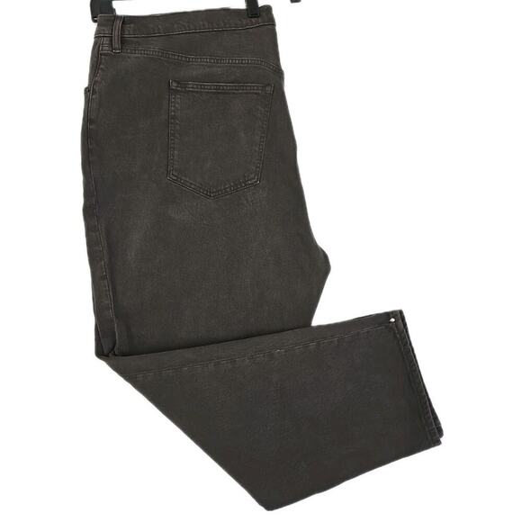 Abercrombie & Fitch ~Woman 37/24S~Brown Ultra High Rise Straight Jean Curve Love - Picture 1 of 16